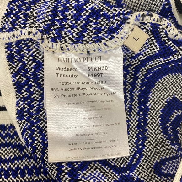 Emilio Pucci sweater Size L - Picture 5 of 10